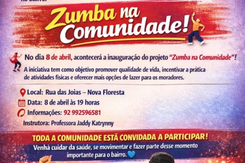 Zumba na Comunidade